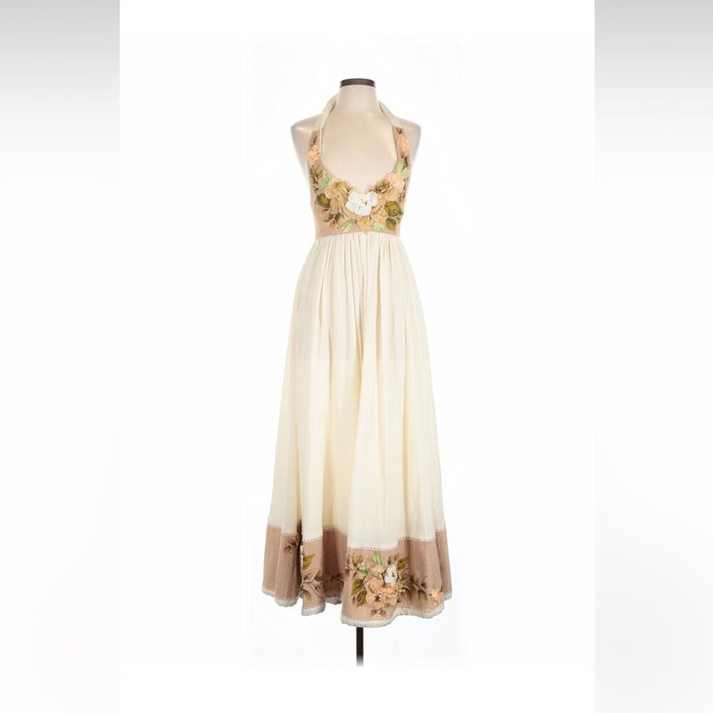 Ana R La Prenda Hecha Arte hand panted maxi dress, XS small
